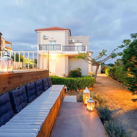 Navarino Captains Villa - Lux Private Pool Retreat Marathopoli Exteriör bild