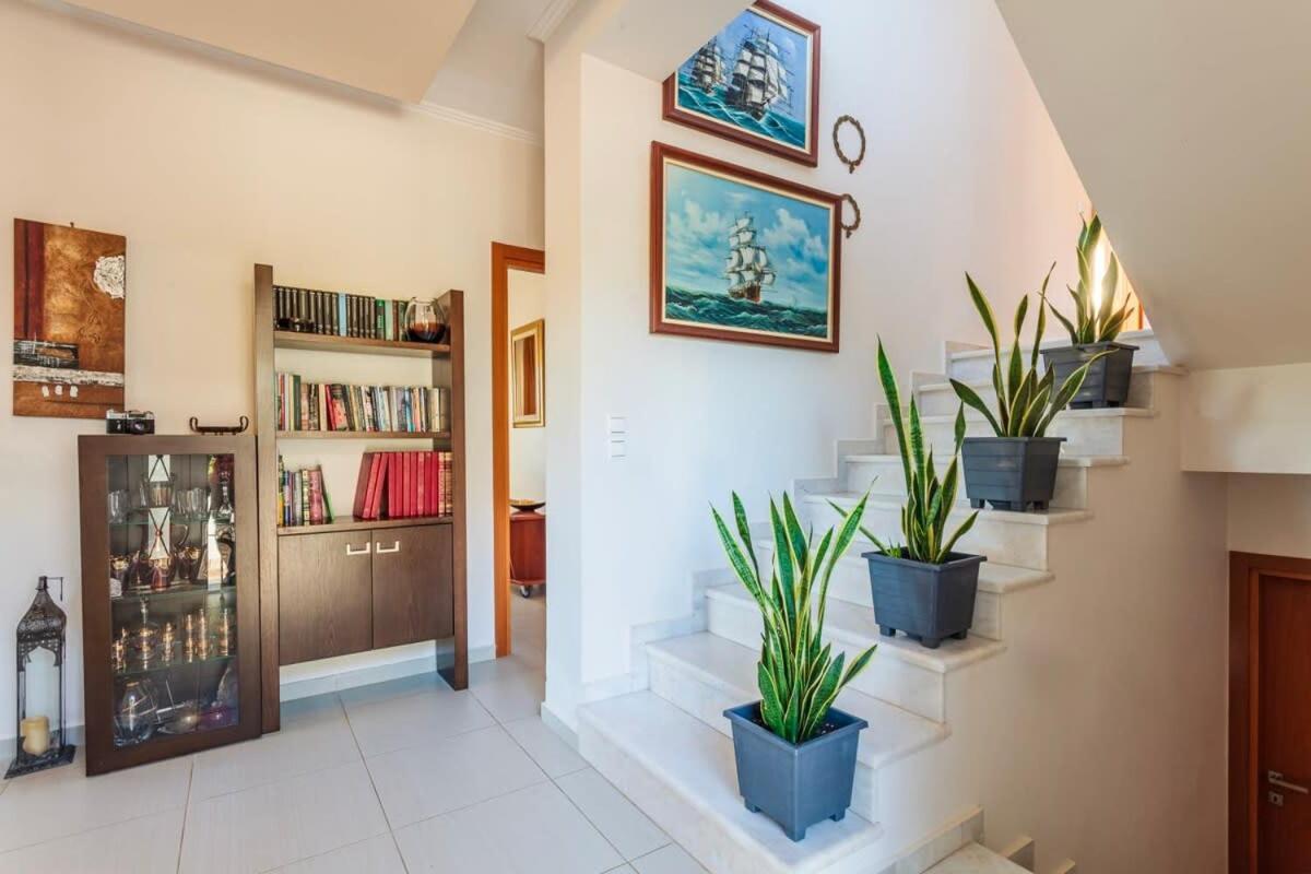 Navarino Captains Villa - Lux Private Pool Retreat Marathopoli Exteriör bild