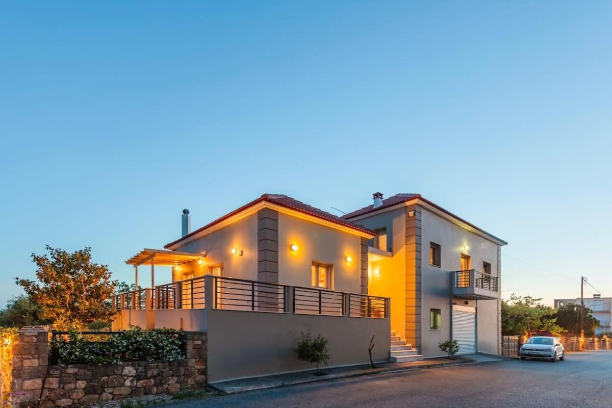 Navarino Captains Villa - Lux Private Pool Retreat Marathopoli Exteriör bild