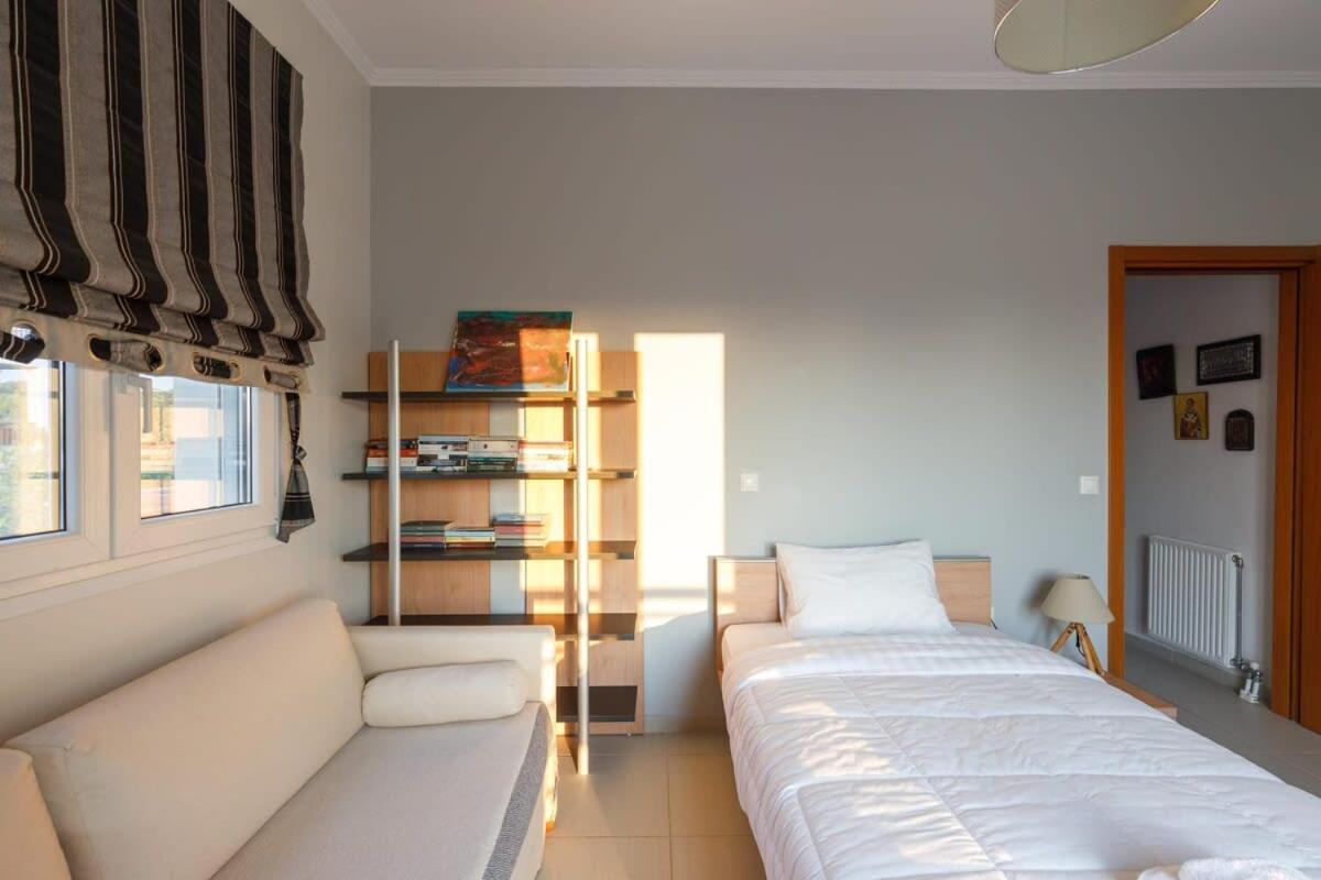 Navarino Captains Villa - Lux Private Pool Retreat Marathopoli Exteriör bild