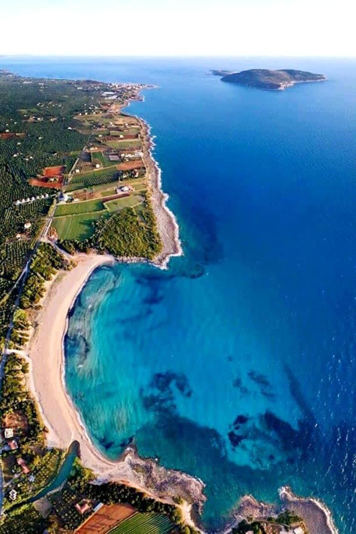 Navarino Captains Villa - Lux Private Pool Retreat Marathopoli Exteriör bild
