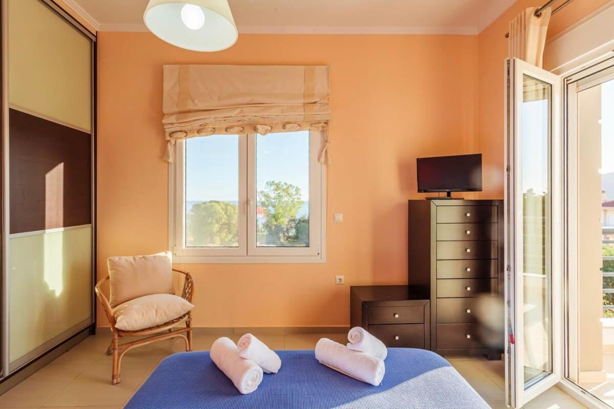 Navarino Captains Villa - Lux Private Pool Retreat Marathopoli Exteriör bild