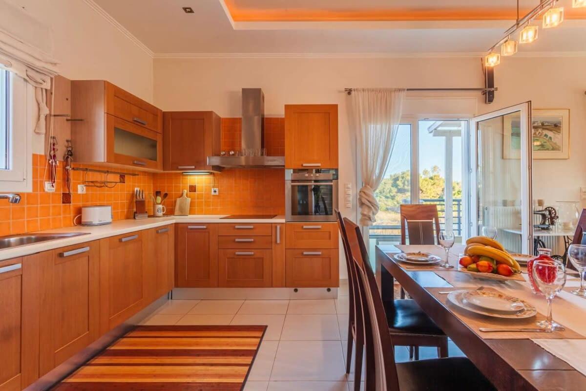 Navarino Captains Villa - Lux Private Pool Retreat Marathopoli Exteriör bild