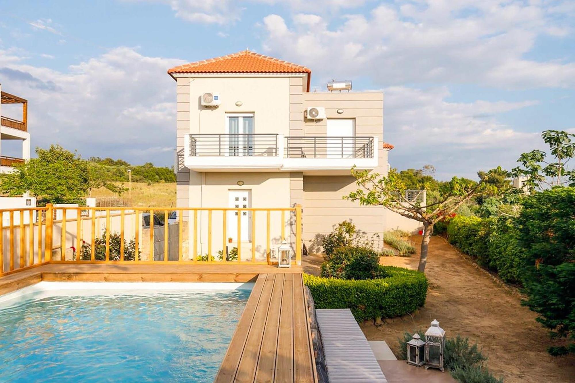 Navarino Captains Villa - Lux Private Pool Retreat Marathopoli Exteriör bild
