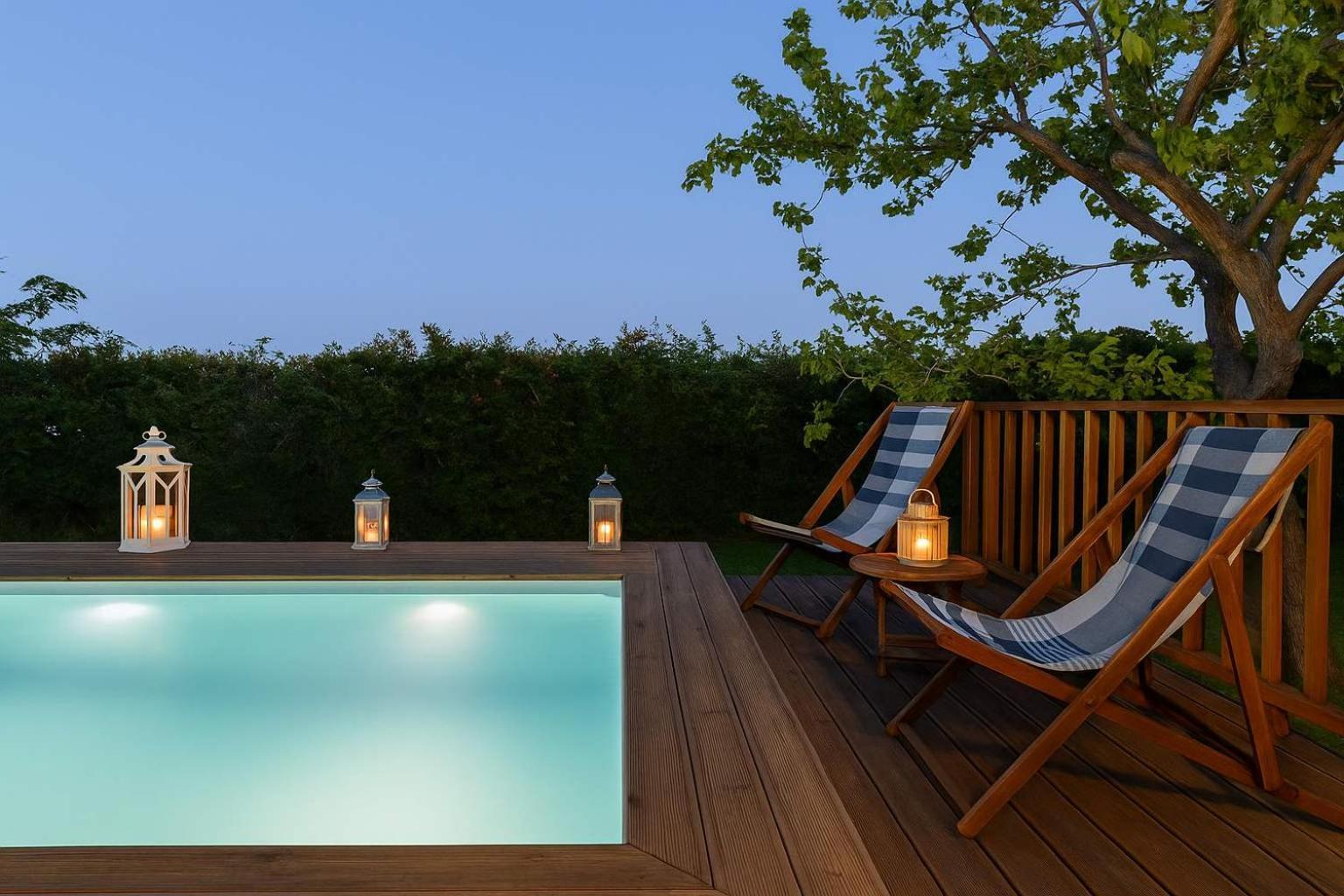 Navarino Captains Villa - Lux Private Pool Retreat Marathopoli Exteriör bild